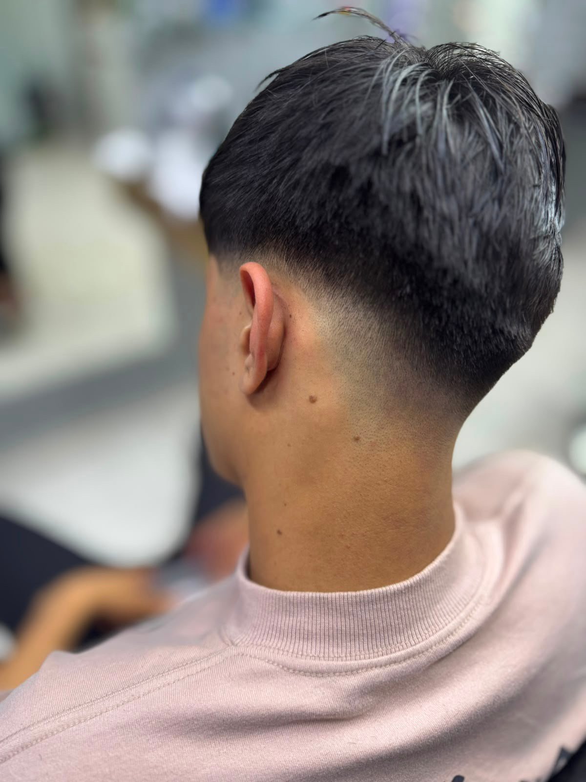 Mid fade — nuca