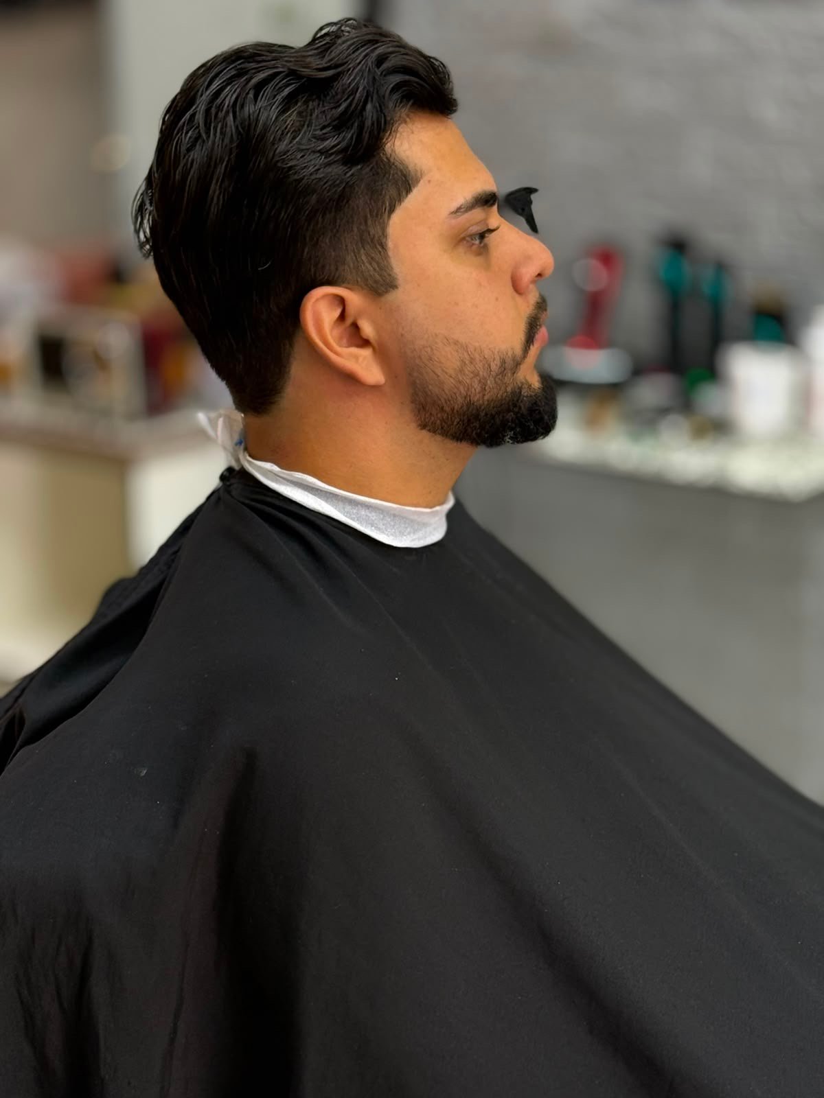 Barba navalha reta